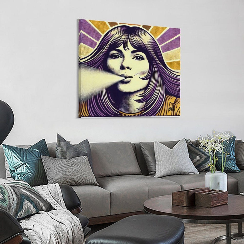 Pauline on canvas