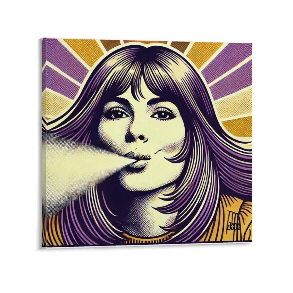 Pauline on canvas Frame 16×16inch(40×40cm)
