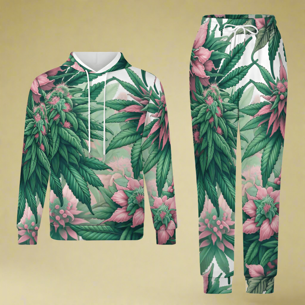 Pink Haze Hoodie X Sweatpants Set Hoodie
