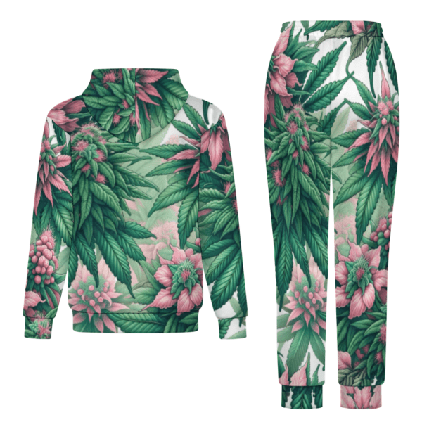 Pink Haze Hoodie X Sweatpants Set Hoodie