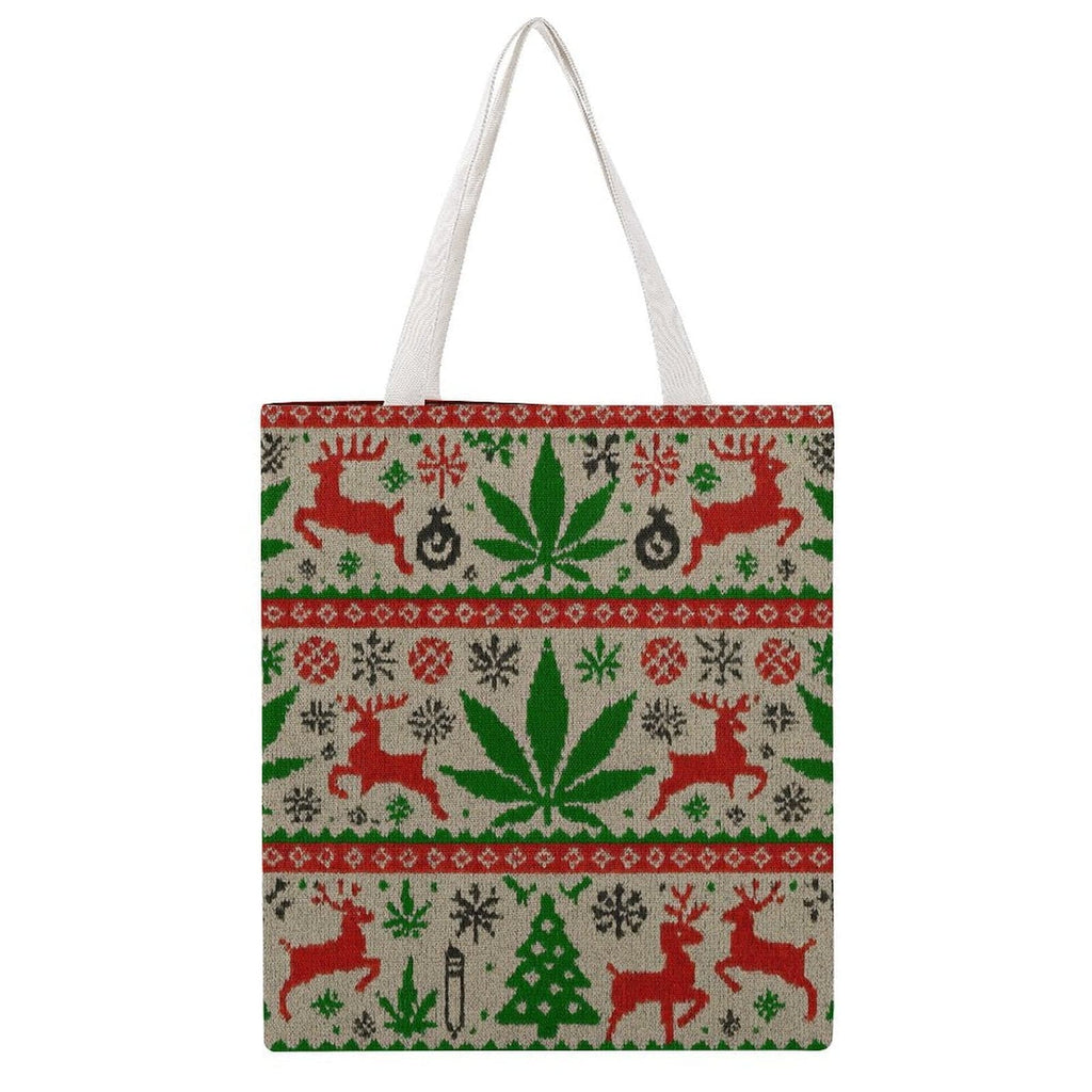 OG X-MAS Tote Bag Ivory white 38×41cm