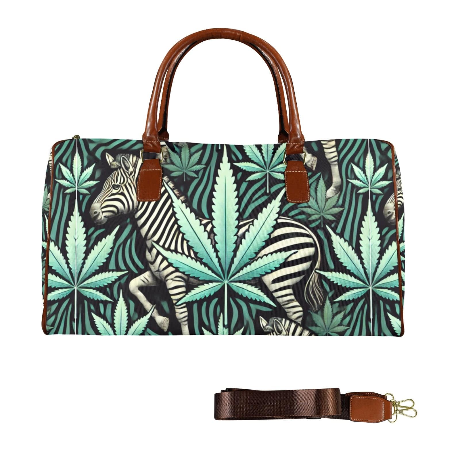 Zabra Lux XL Bag One Size Large Capacity Travel Bag-L-Brown (1737)