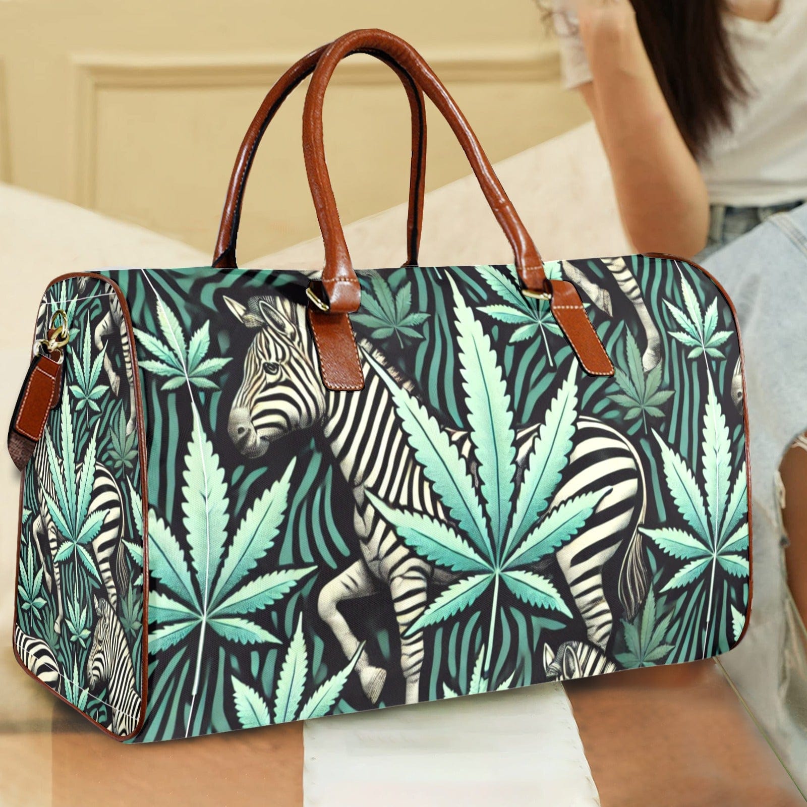 Zabra Lux XL Bag Large Capacity Travel Bag-L-Brown (1737)