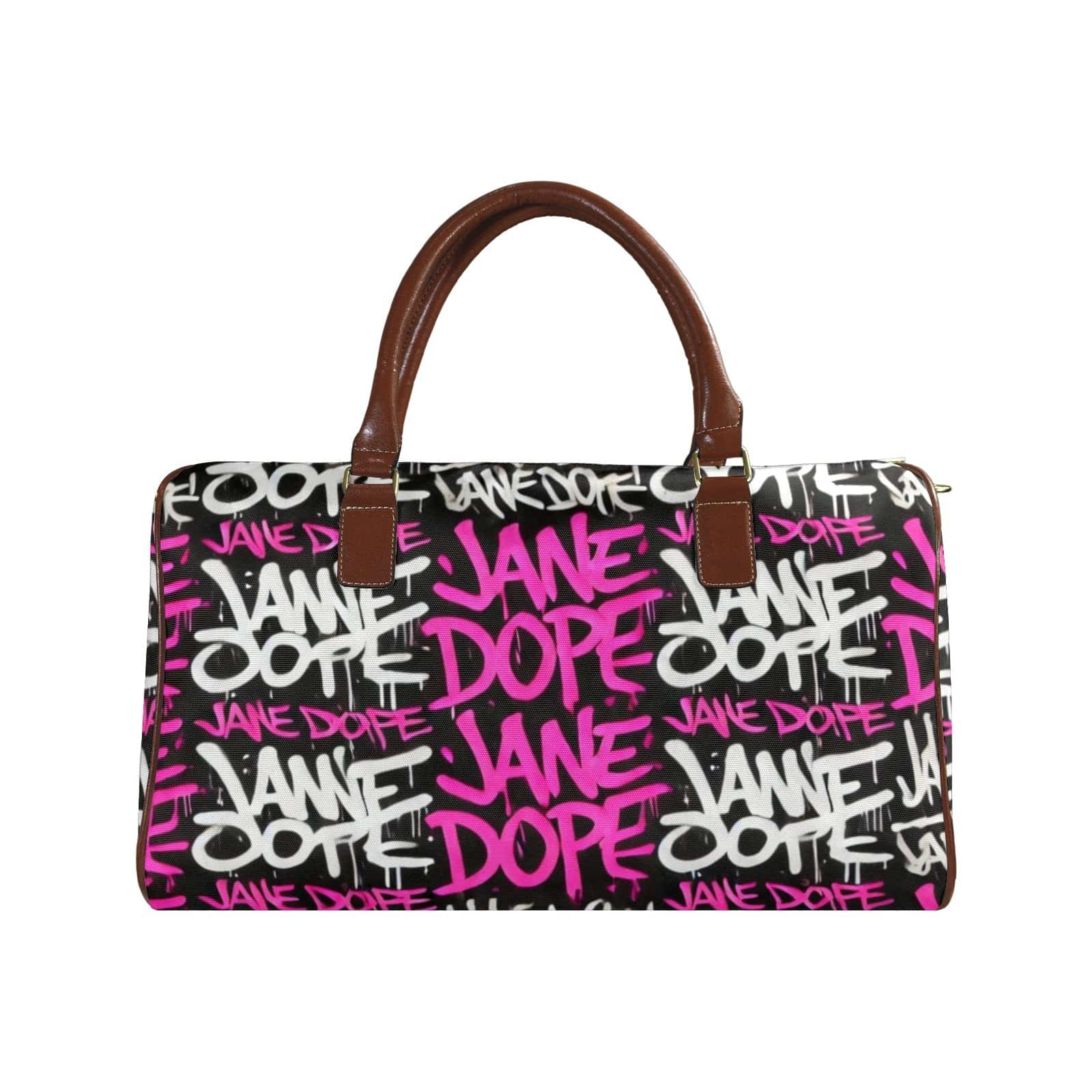 DANK! Traveler Bag One Size Large Capacity Travel Bag-S-Brown (1737)