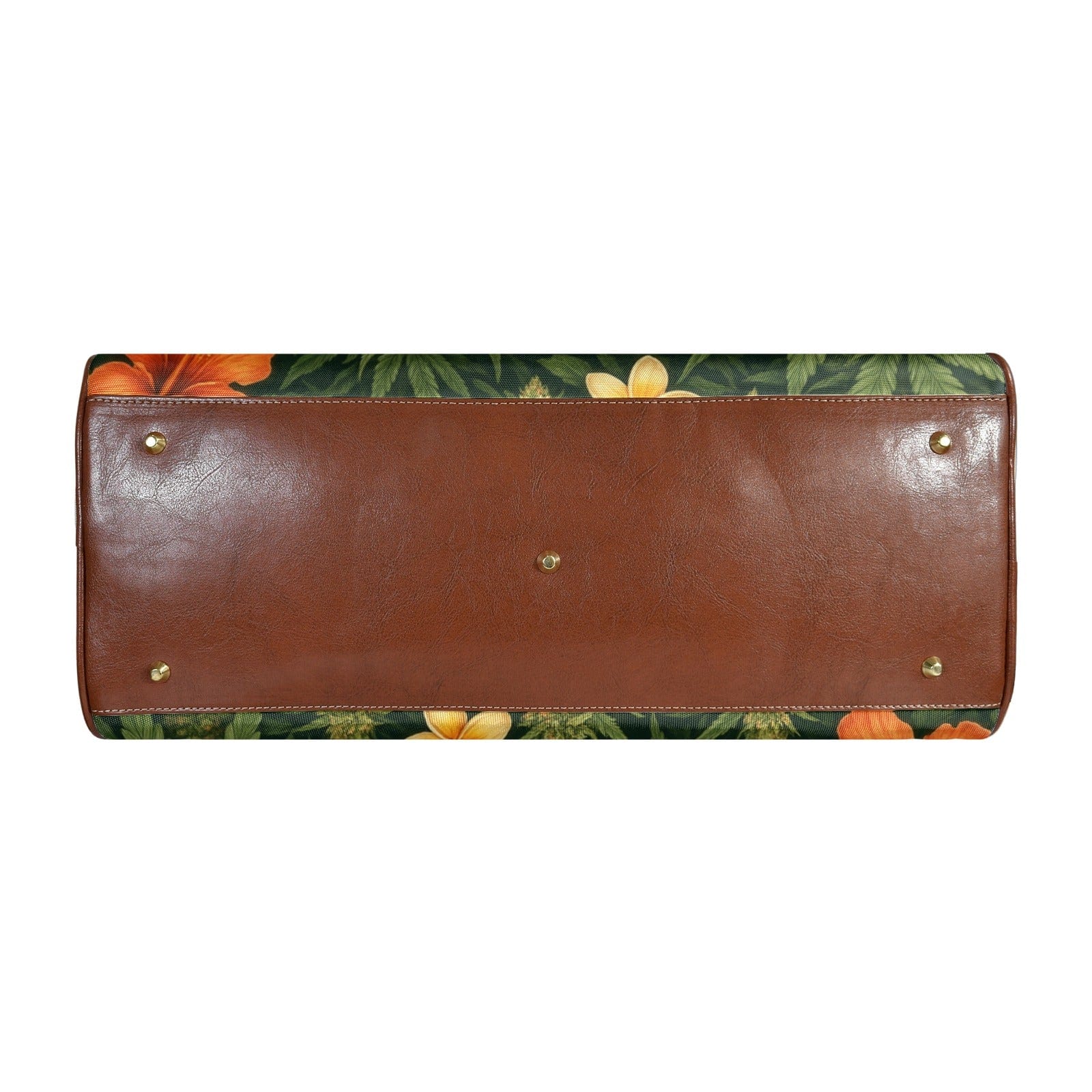 Hibiscus Traveler Bag Large Capacity Travel Bag-S-Brown (1737)