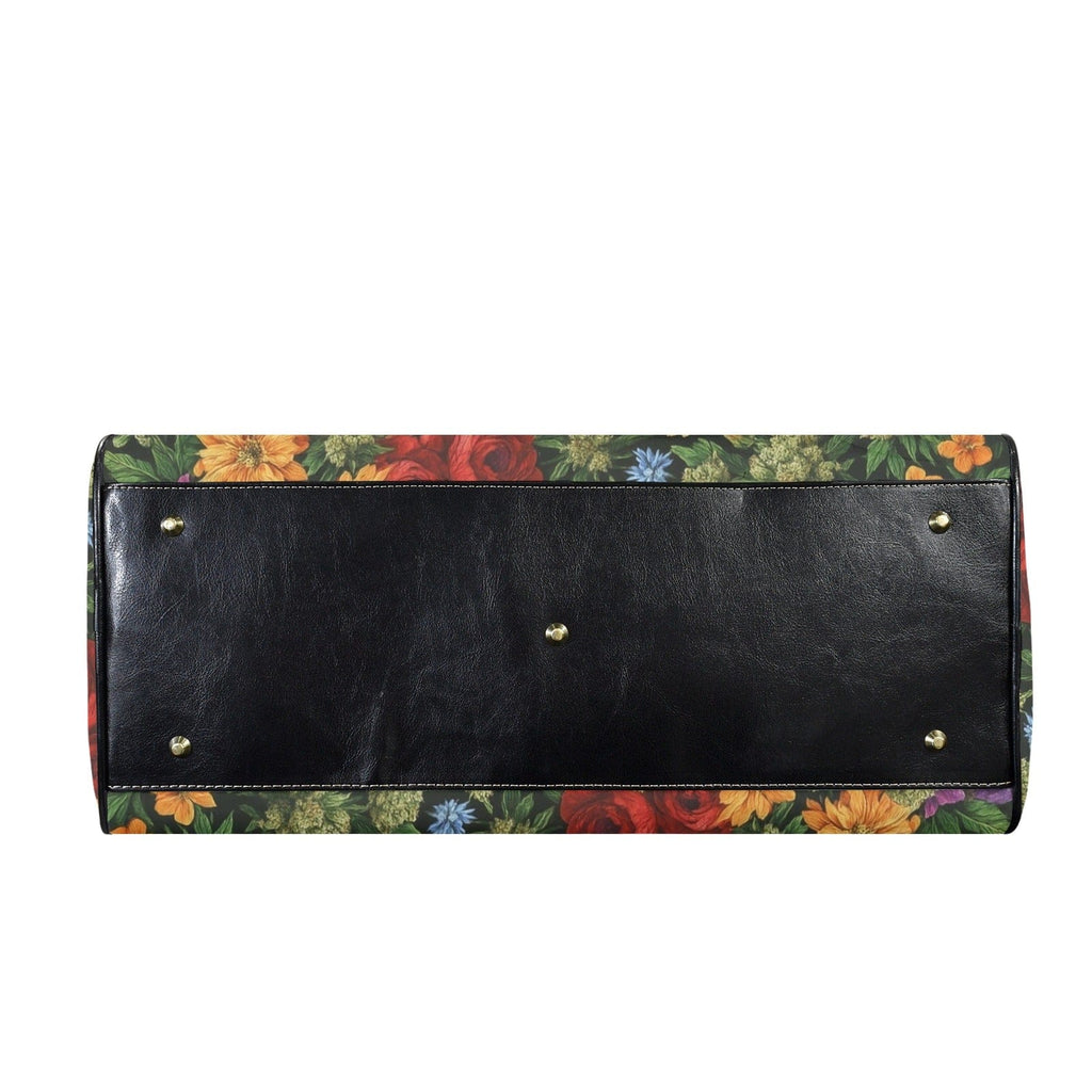 Bloom Lux Bag Leather Travel Bag-Small Leather Travel Bag-Small (Short Patch) (1735)