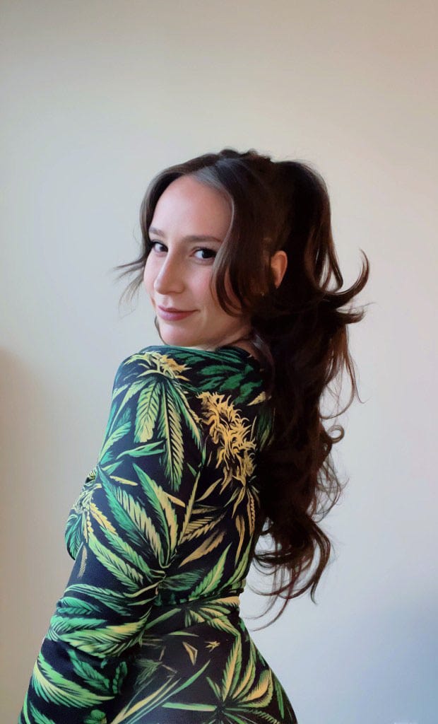 Big Buds One-Shoulder Slit Maxi Dress long dress