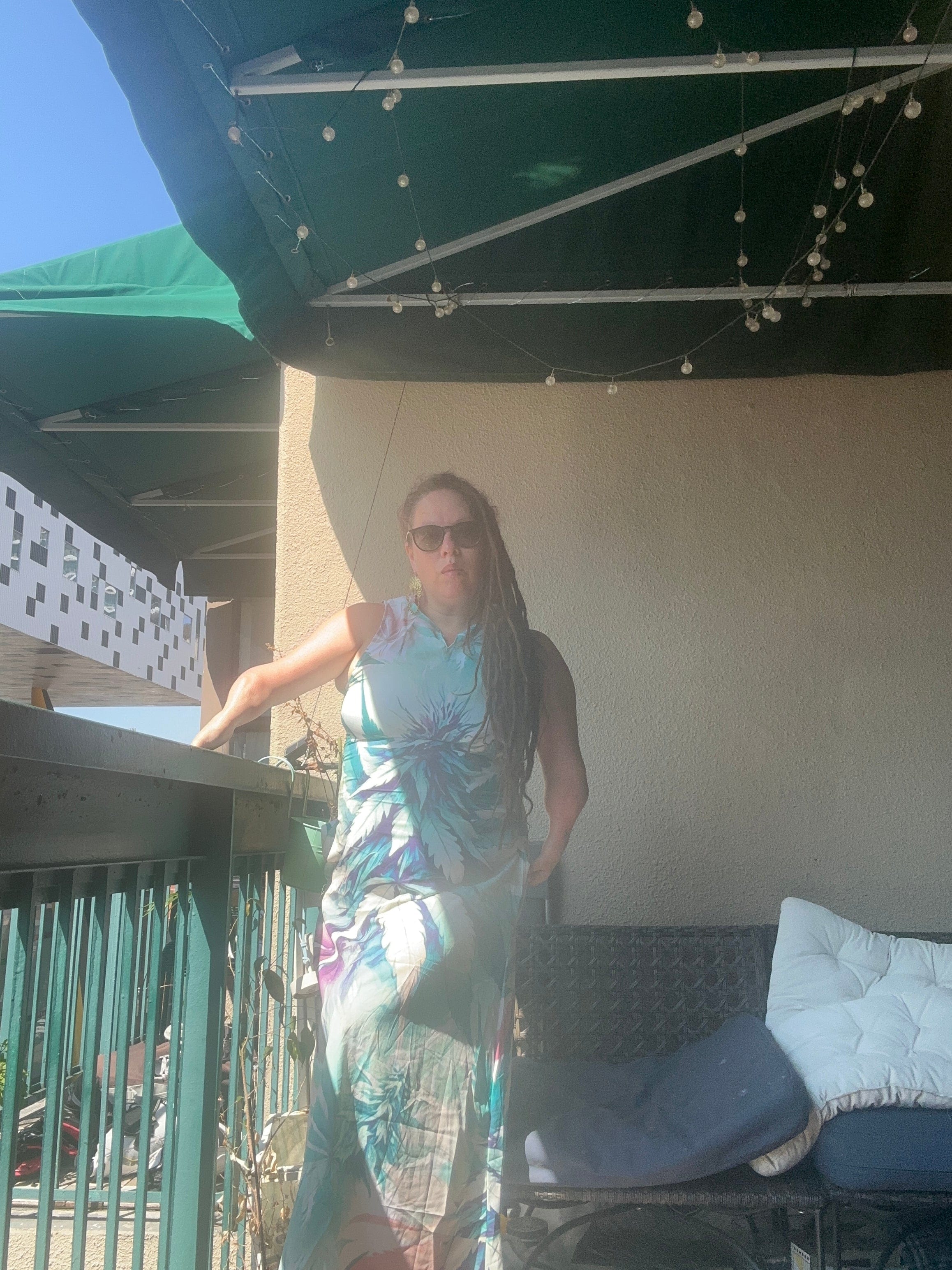 Cola Love pocket dress long dress