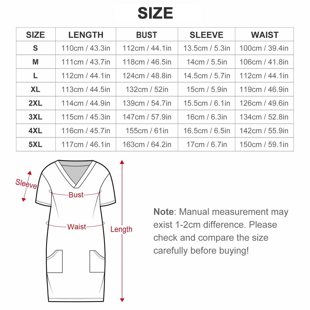 Blue Dream Pocket Tee Dress — hem and print detail