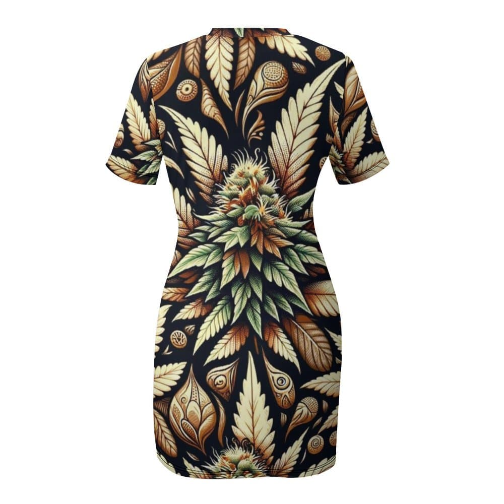 Batik Buds Mini Dress mini dress