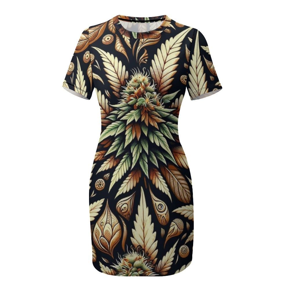 Batik Buds Mini Dress mini dress