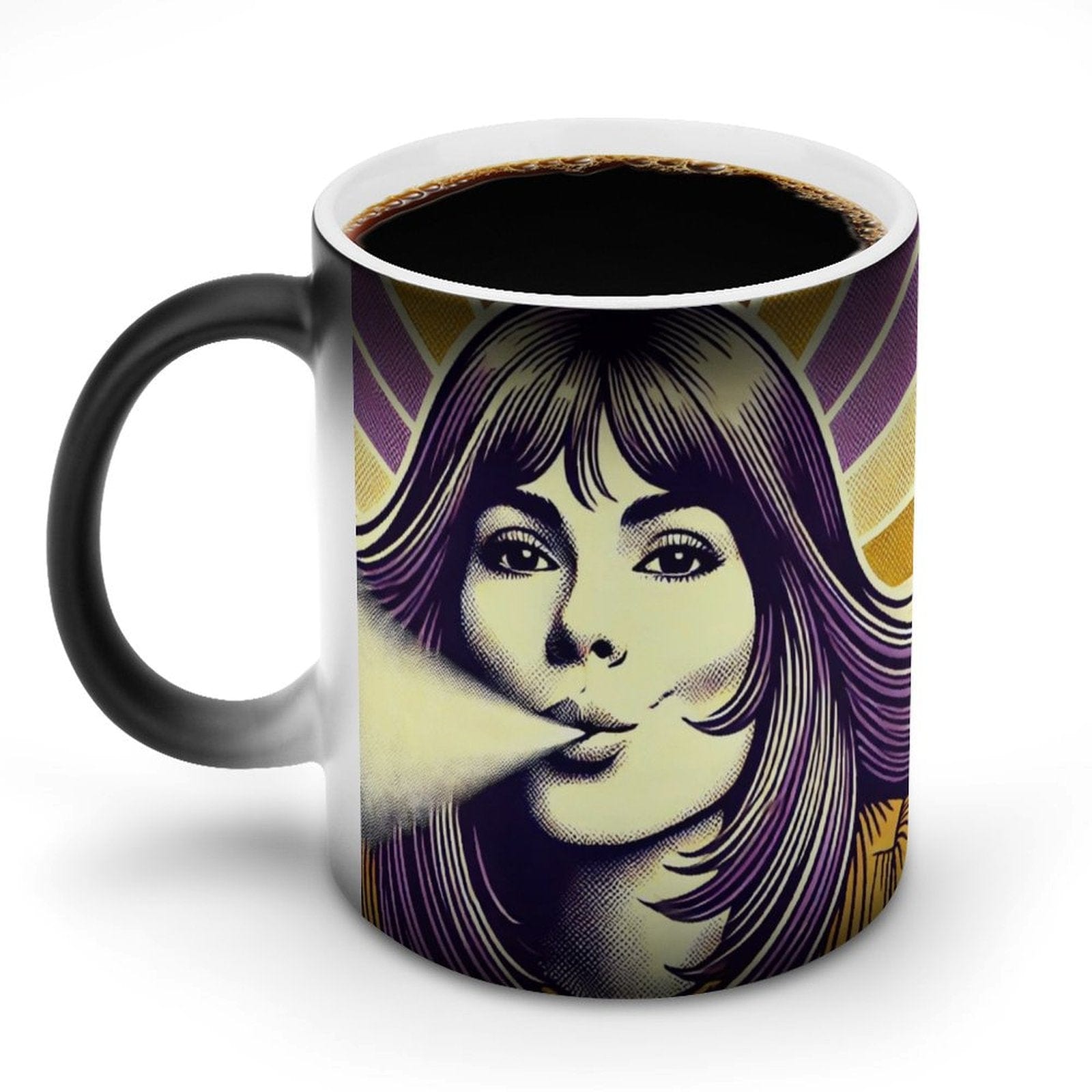 Pauline Magic Mug black One size Mug