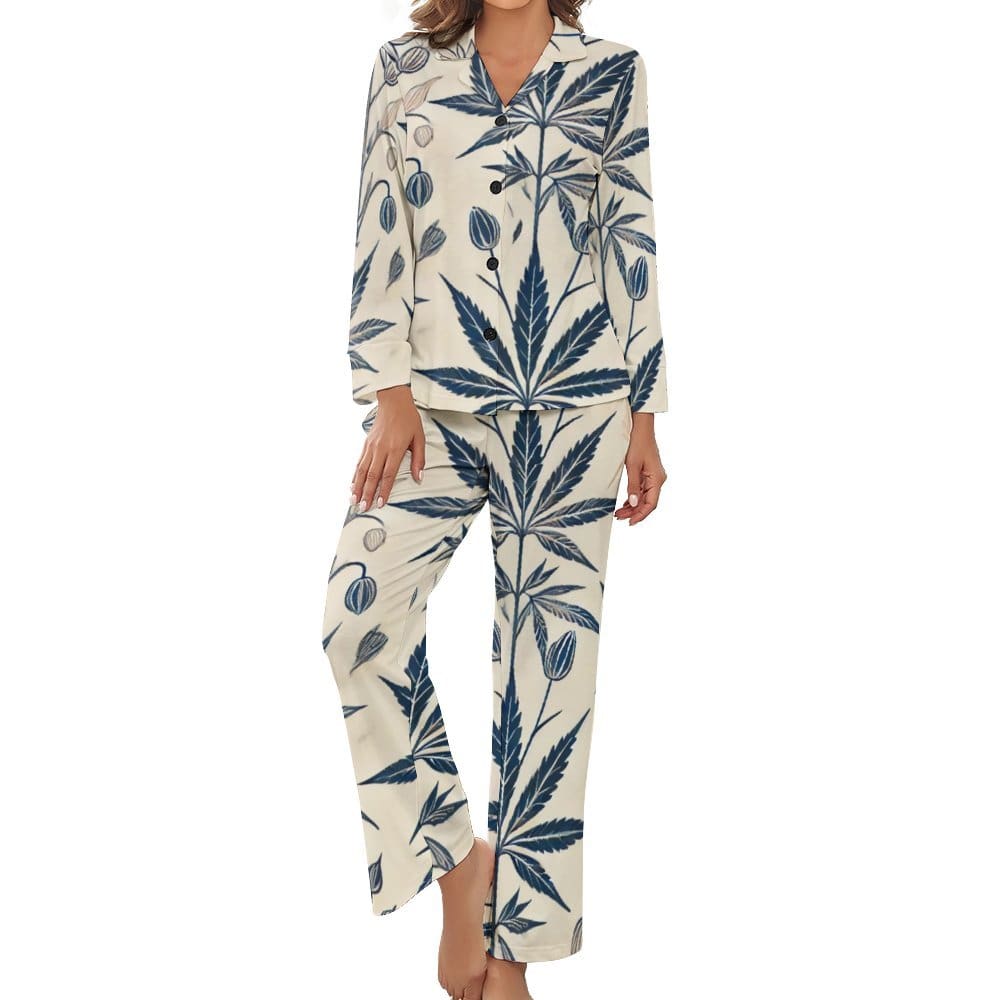 Soft Sativa Satin Pajamas pajamas