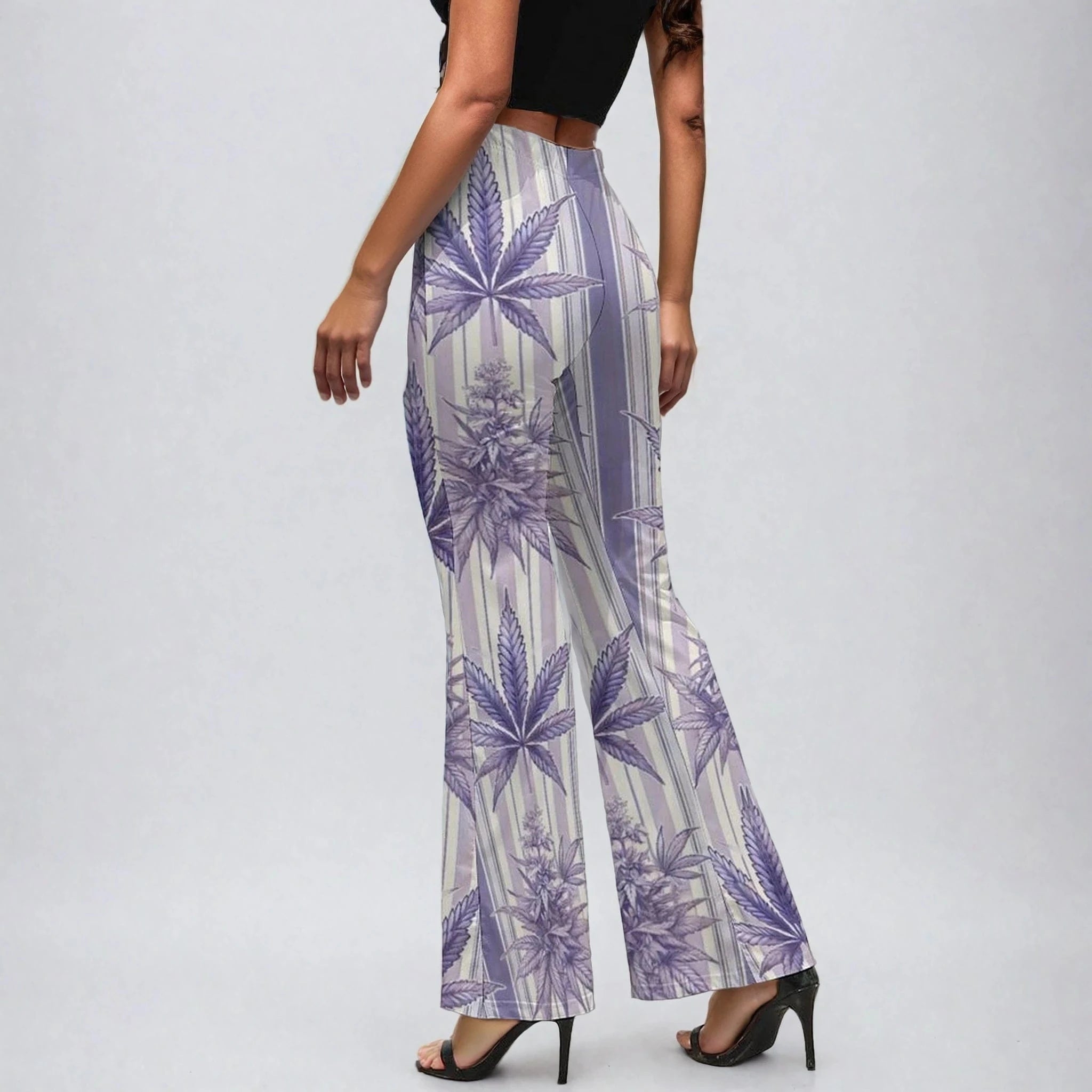 Purps Flared Pants pants