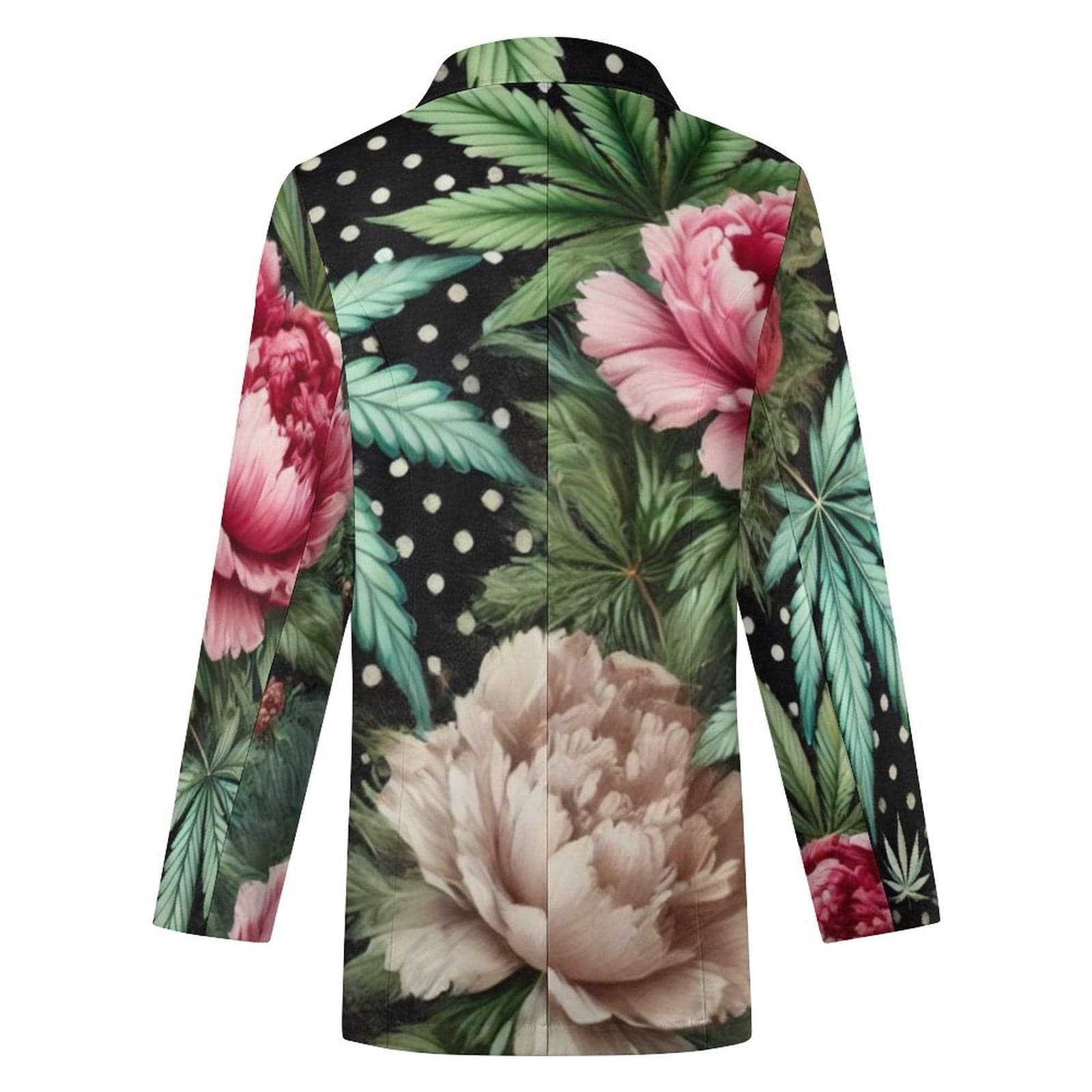 PEONY & POT SHIRT JACKET