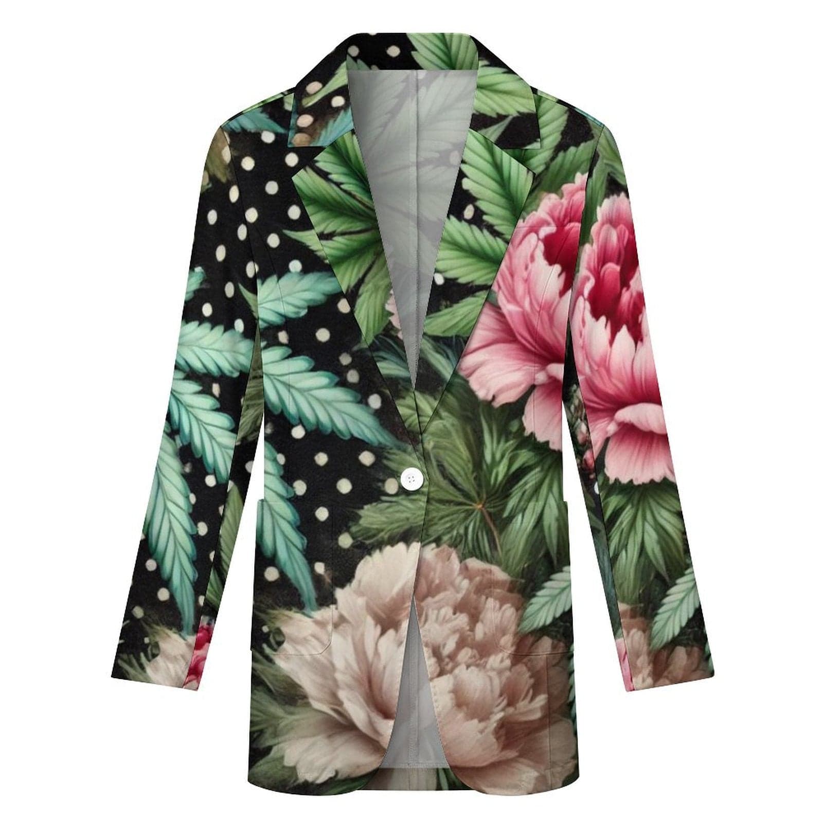 PEONY & POT SHIRT JACKET