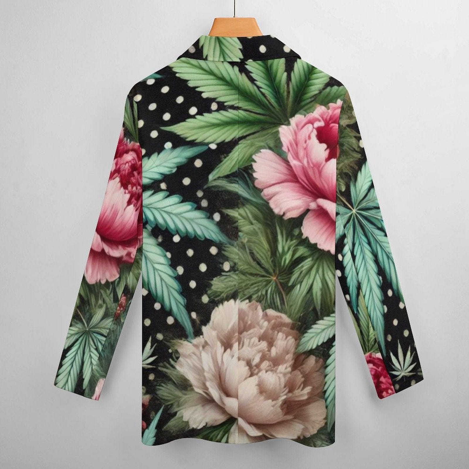 PEONY & POT SHIRT JACKET