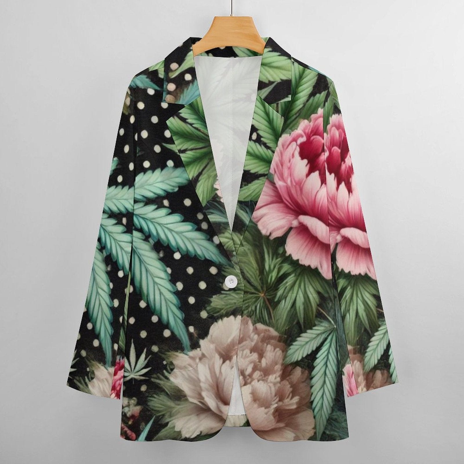 PEONY & POT SHIRT JACKET