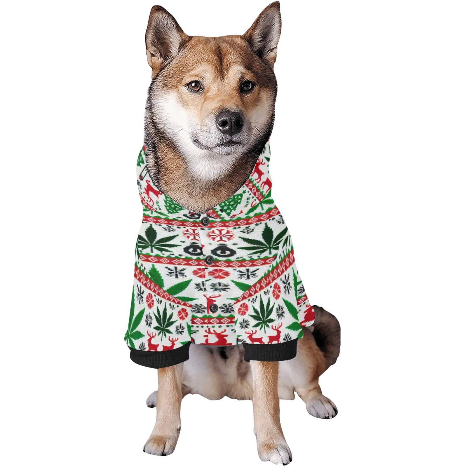 OG Festive Doggie Hoodie Pet Dog Hoodie