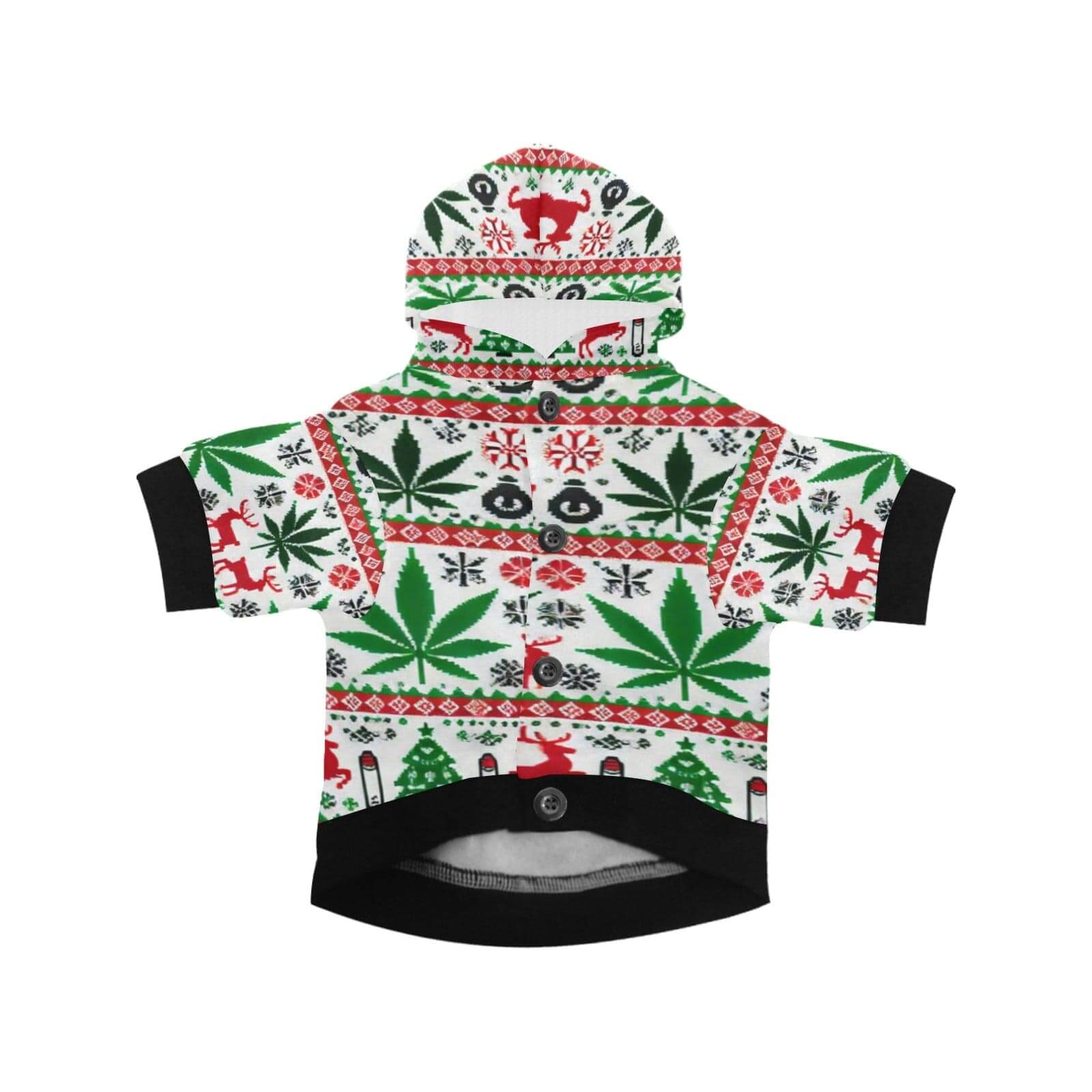 OG Festive Doggie Hoodie Pet Dog Hoodie