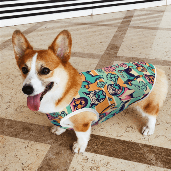 Poochie Vest Pet Dog Round Neck Shirt