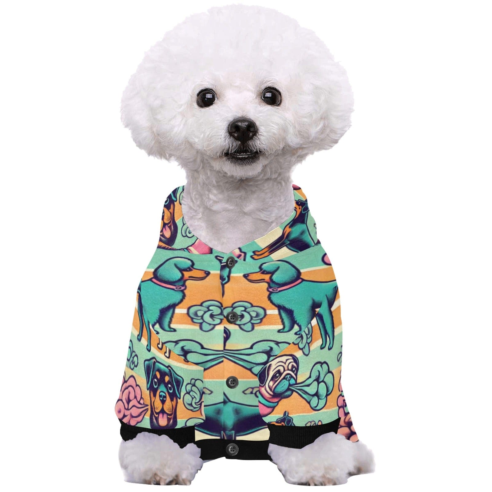 Poochie Hoodie dogfabric1cute Pet Dog Hoodie Pet Dog Round Neck Shirt