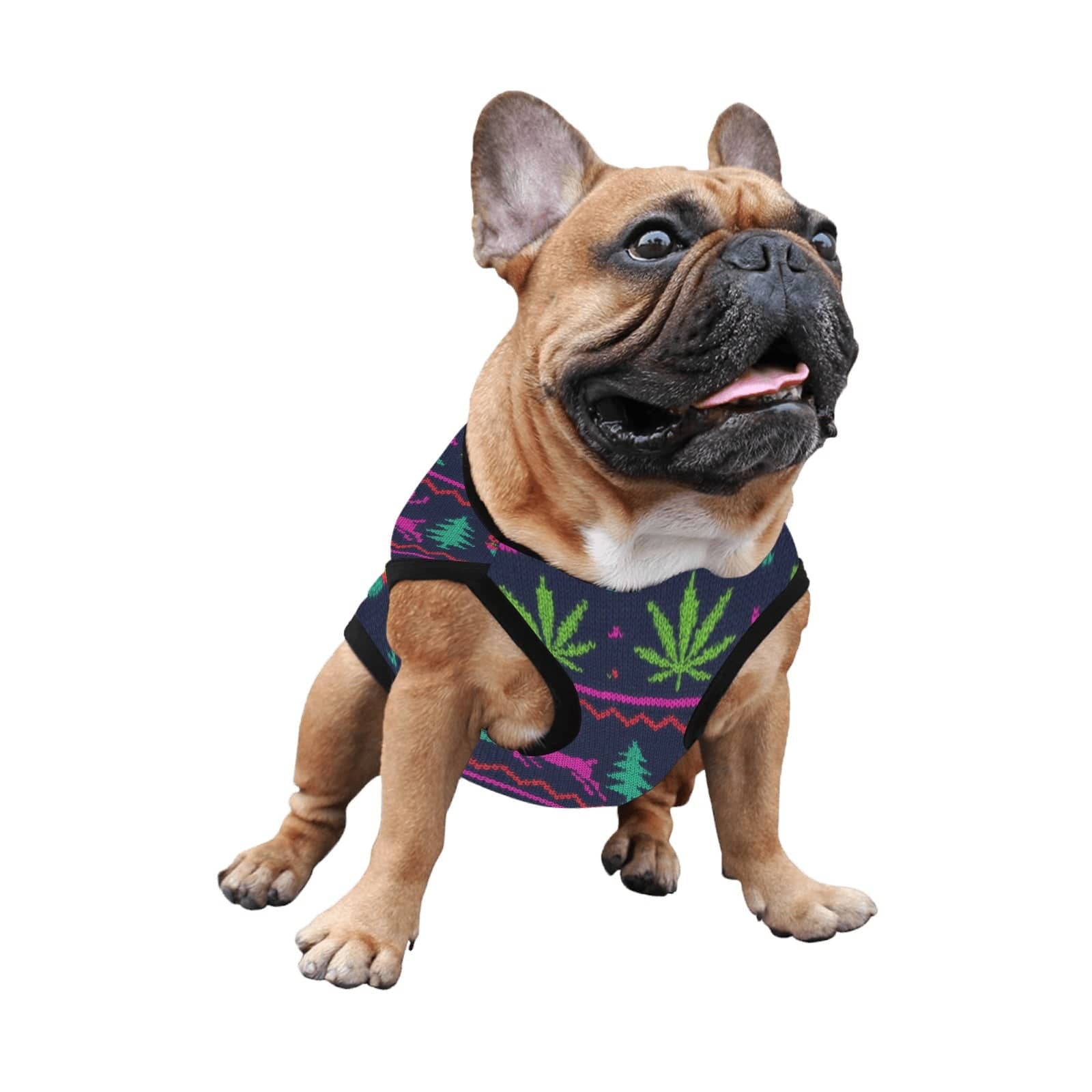 Neon X-Mas Pooch Tank Top Pet Tank Top