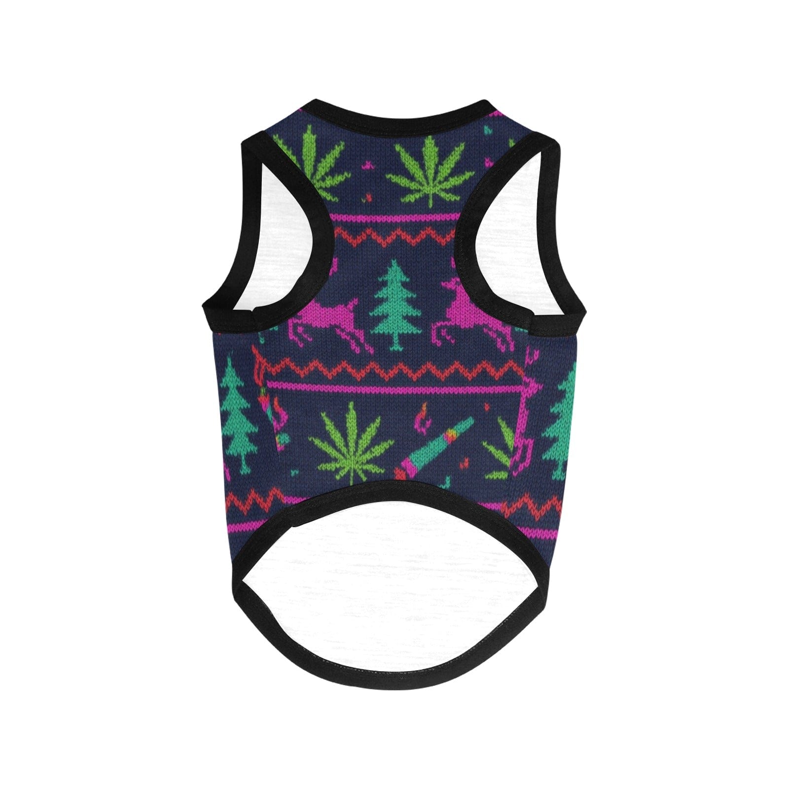 Neon X-Mas Pooch Tank Top Pet Tank Top