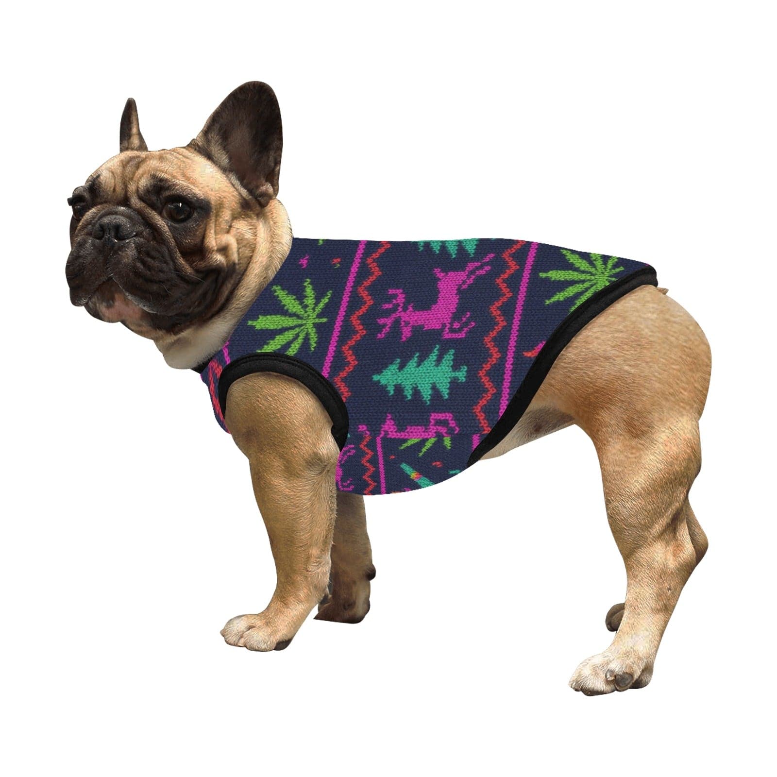 Neon X-Mas Pooch Tank Top Pet Tank Top