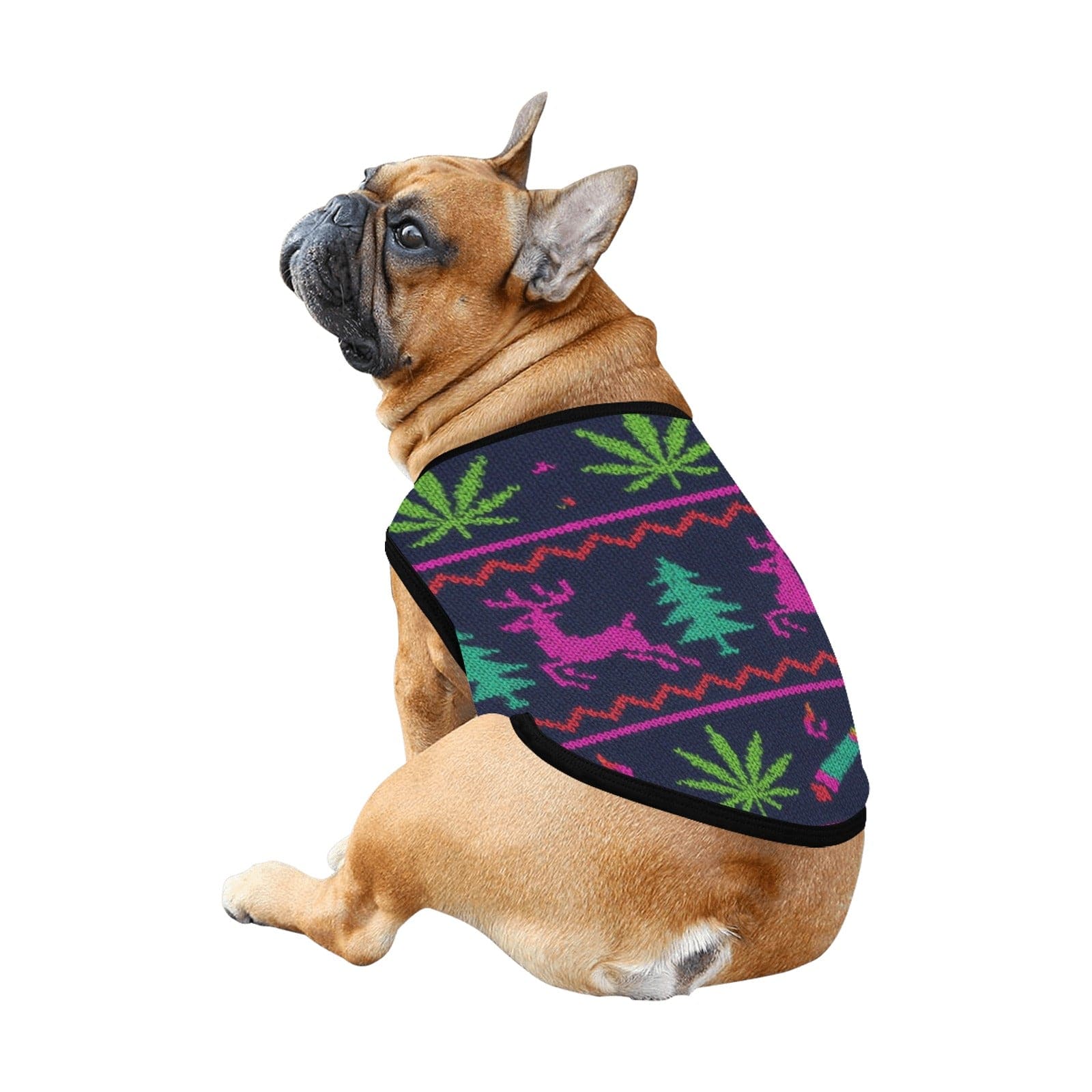 Neon X-Mas Pooch Tank Top 3XL Pet Tank Top