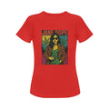 Jane Dope Rock T BE DOPE Women's T (Red) Women's Classic T-Shirt (Model T17） T-Shirt
