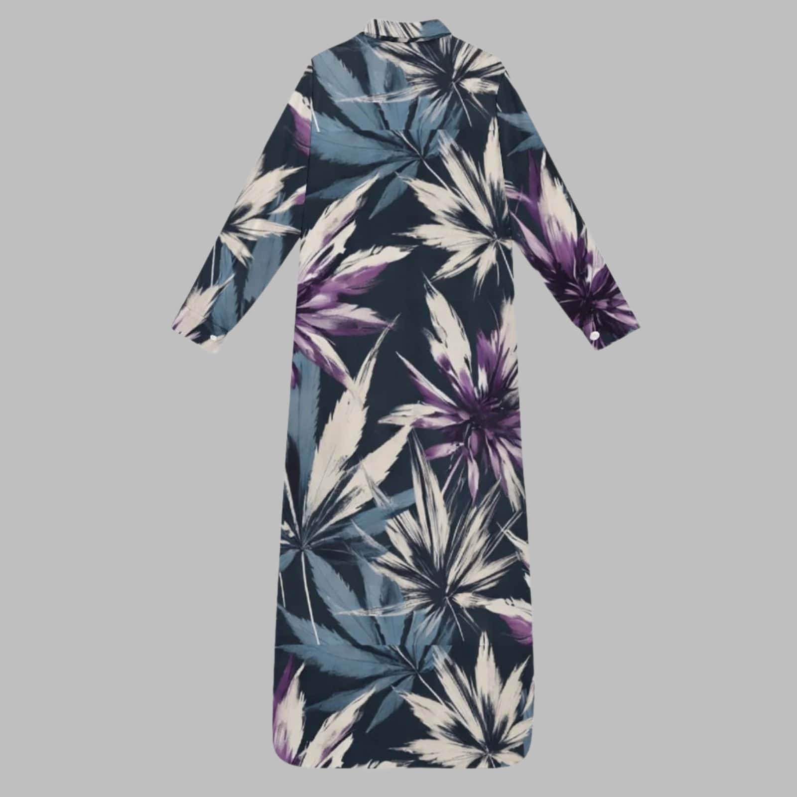 Indigo Haze Long Shirt Dress Shirt dress