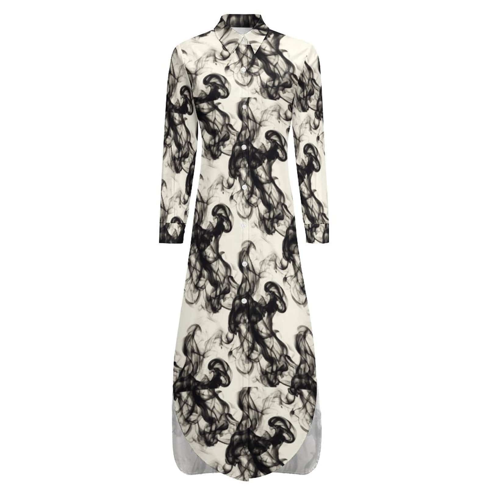 Smokey Shirt Dress Shirt dress