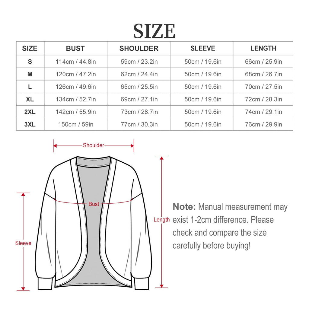 Neon Xmas Drop Shoulder Cardigan cardigan