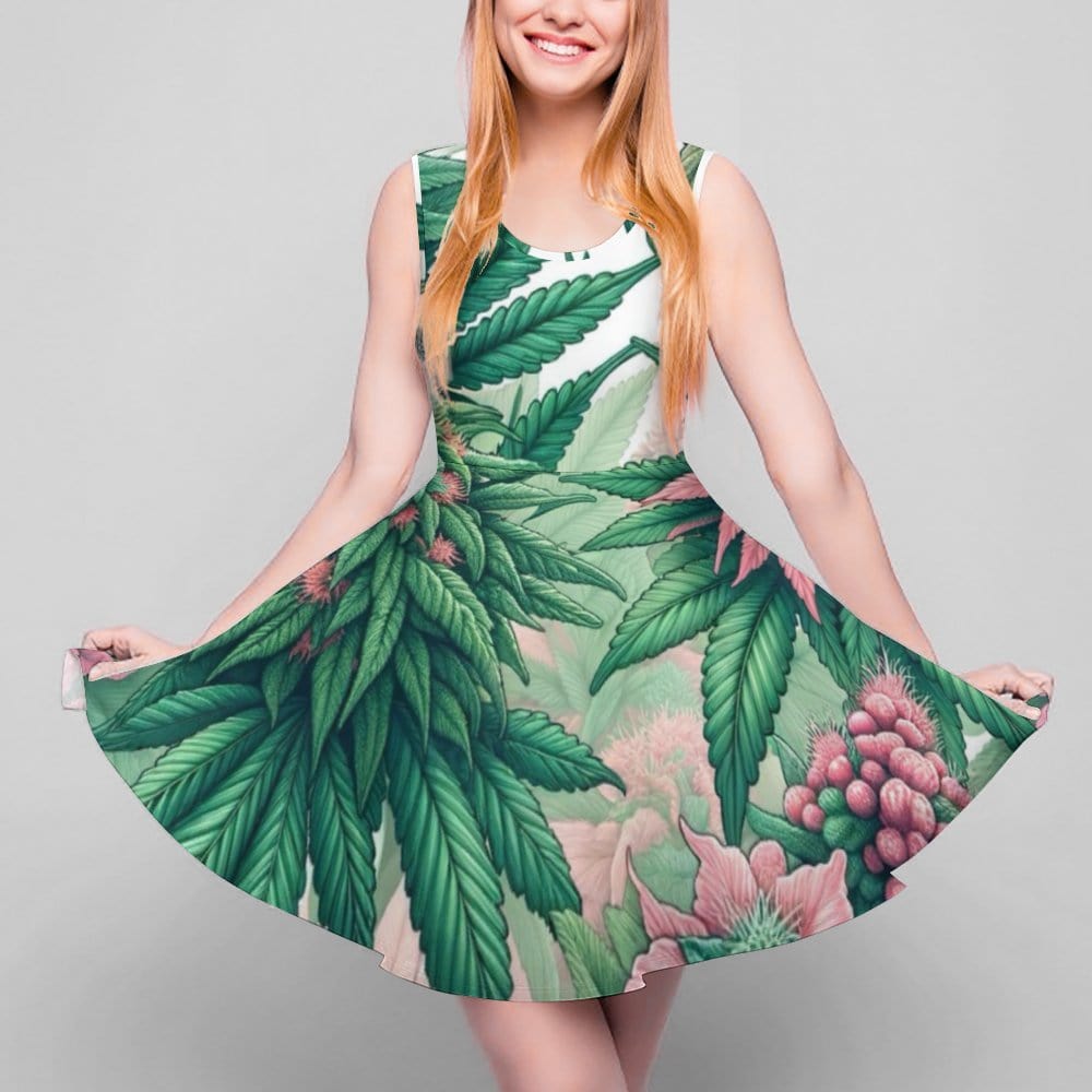 Pink Haze Skater Dress skater dress