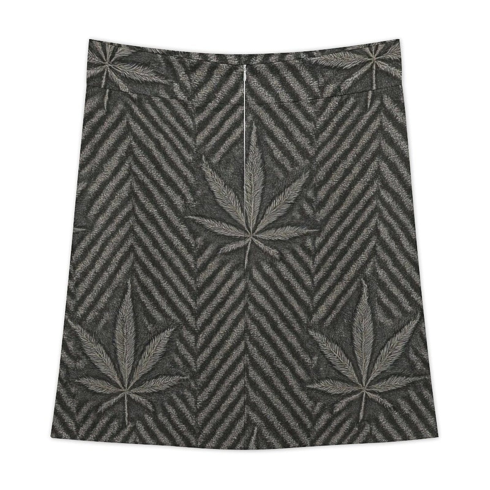 Herringbone A Skirt skirt