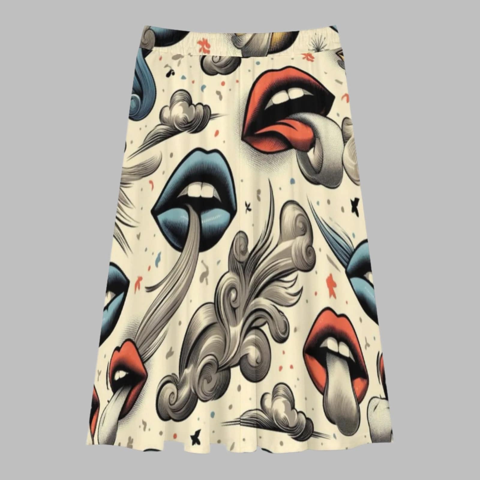 Boujie Pleated Skirt White skirt