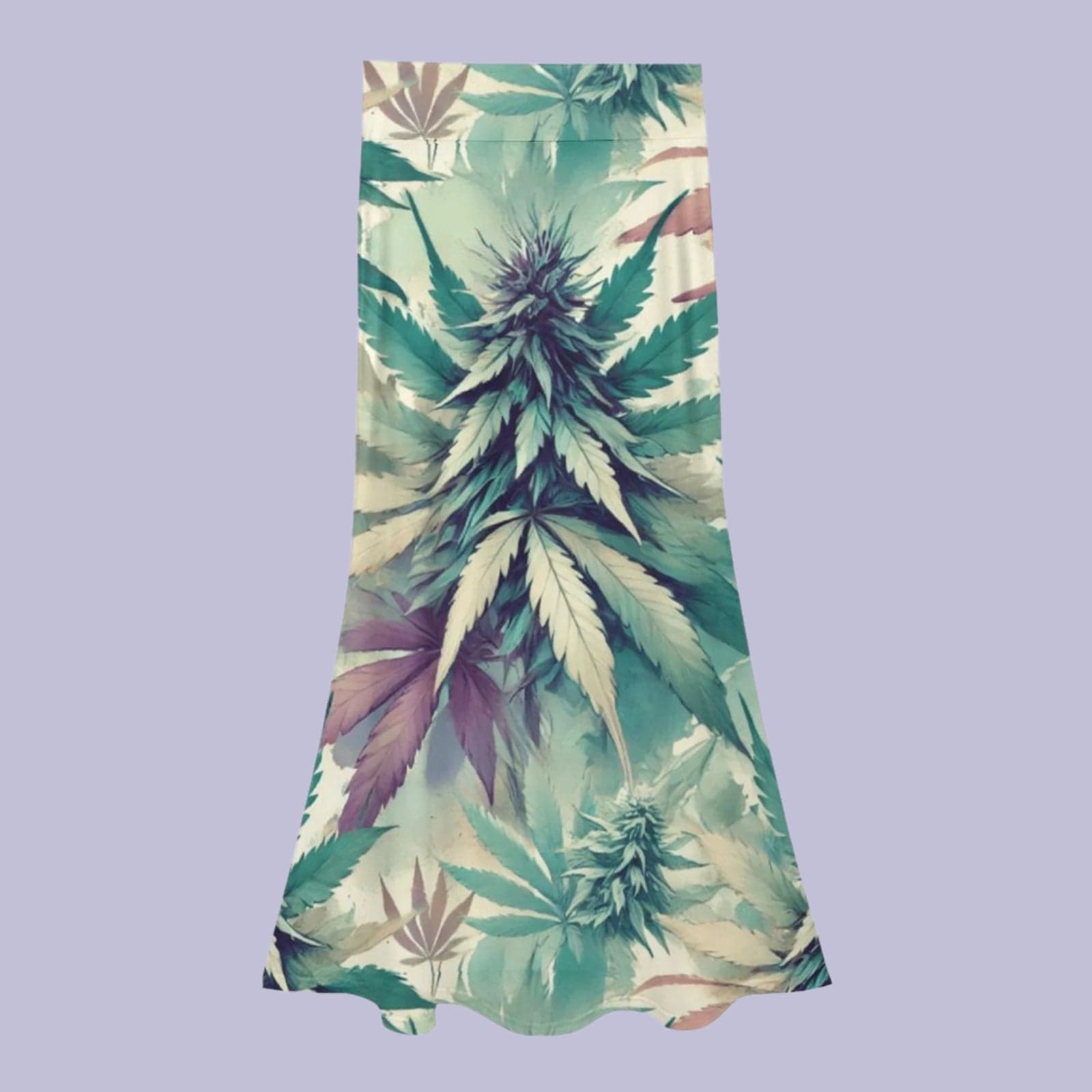 Cola Love Fishtail Skirt White skirt