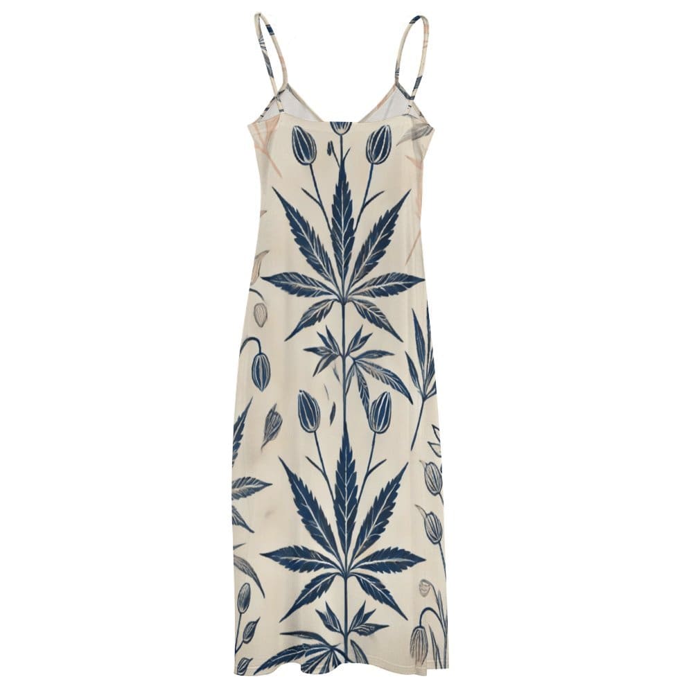 Soft Sativa Long Sleeveless Dress