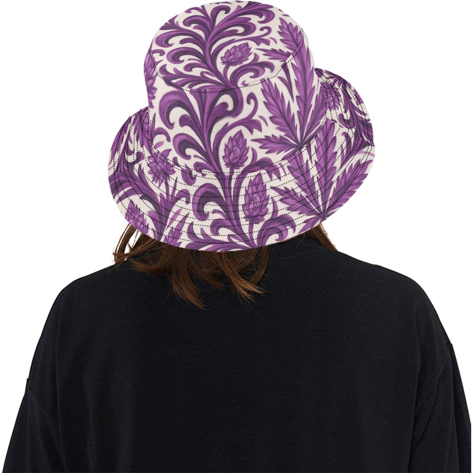 Purple Kush Bucket Hat Summer Bucket Hat