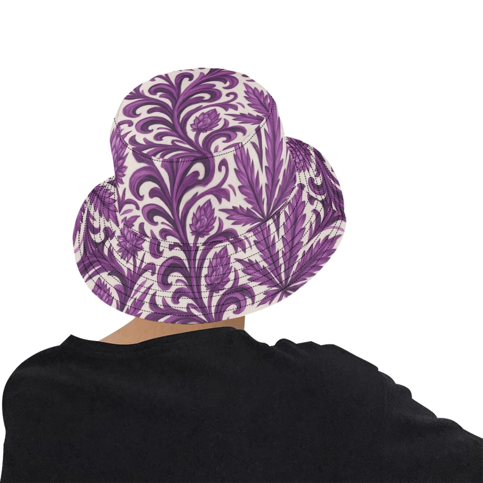 Purple Kush Bucket Hat Summer Bucket Hat