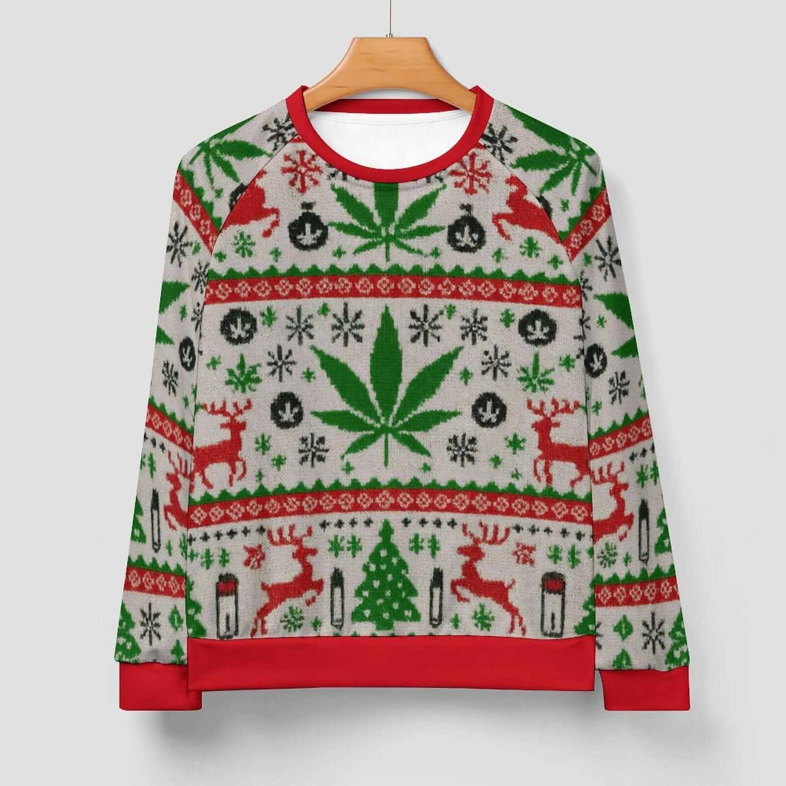 Festive AF Crewneck Sweatshirt (unisex) Sweatshirt