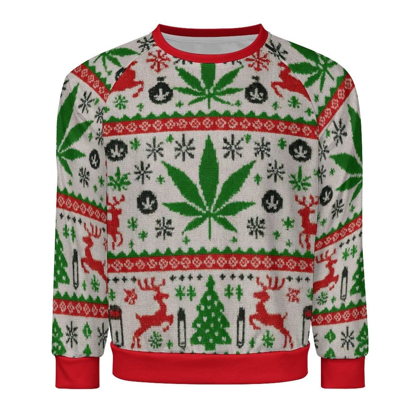 Festive AF Crewneck Sweatshirt (unisex) Sweatshirt
