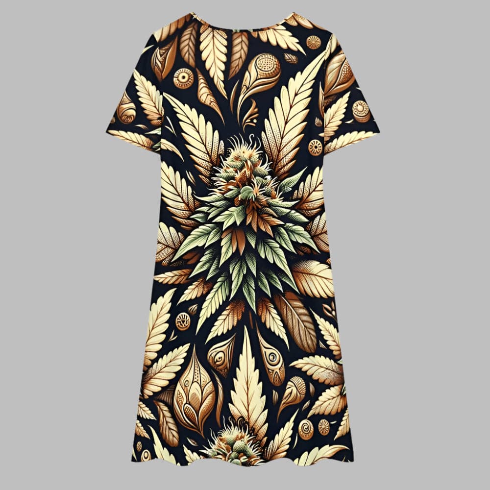 Batik Bliss T-Shirt Dress t shirt dress