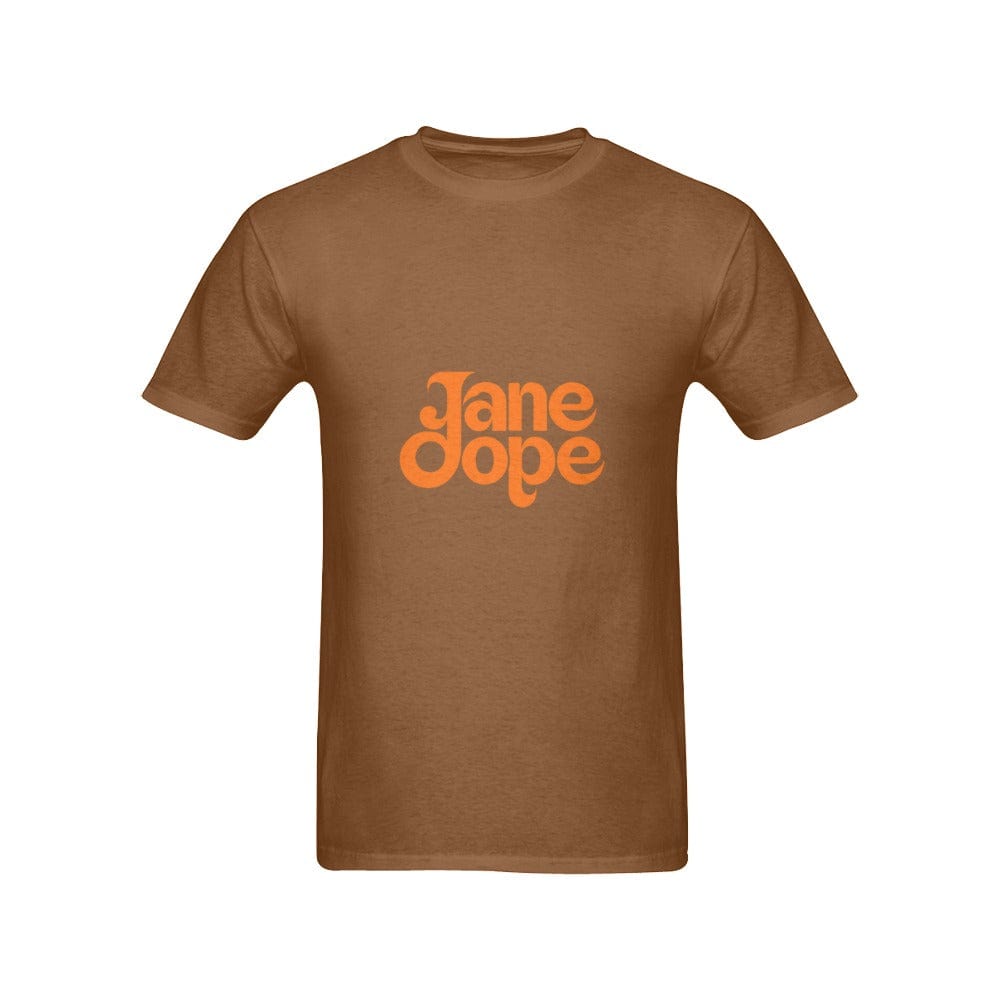Jane Dope Unisex T-Shirt Brown X Orange T-Shirt