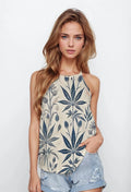 Soft Sativa Loose Tank White S Tank Top