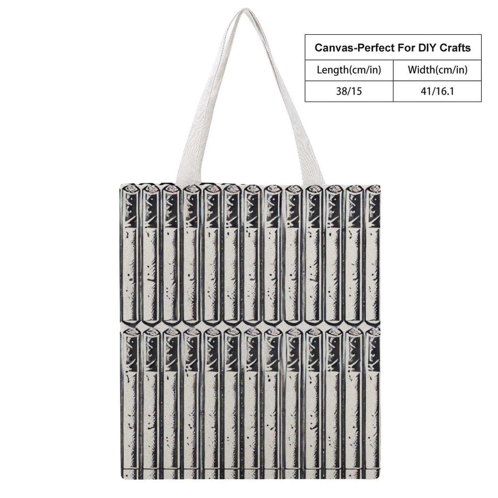 Pre-Rolled Canvas Tote Bag 💼🔥 Tote Handbags (1642)