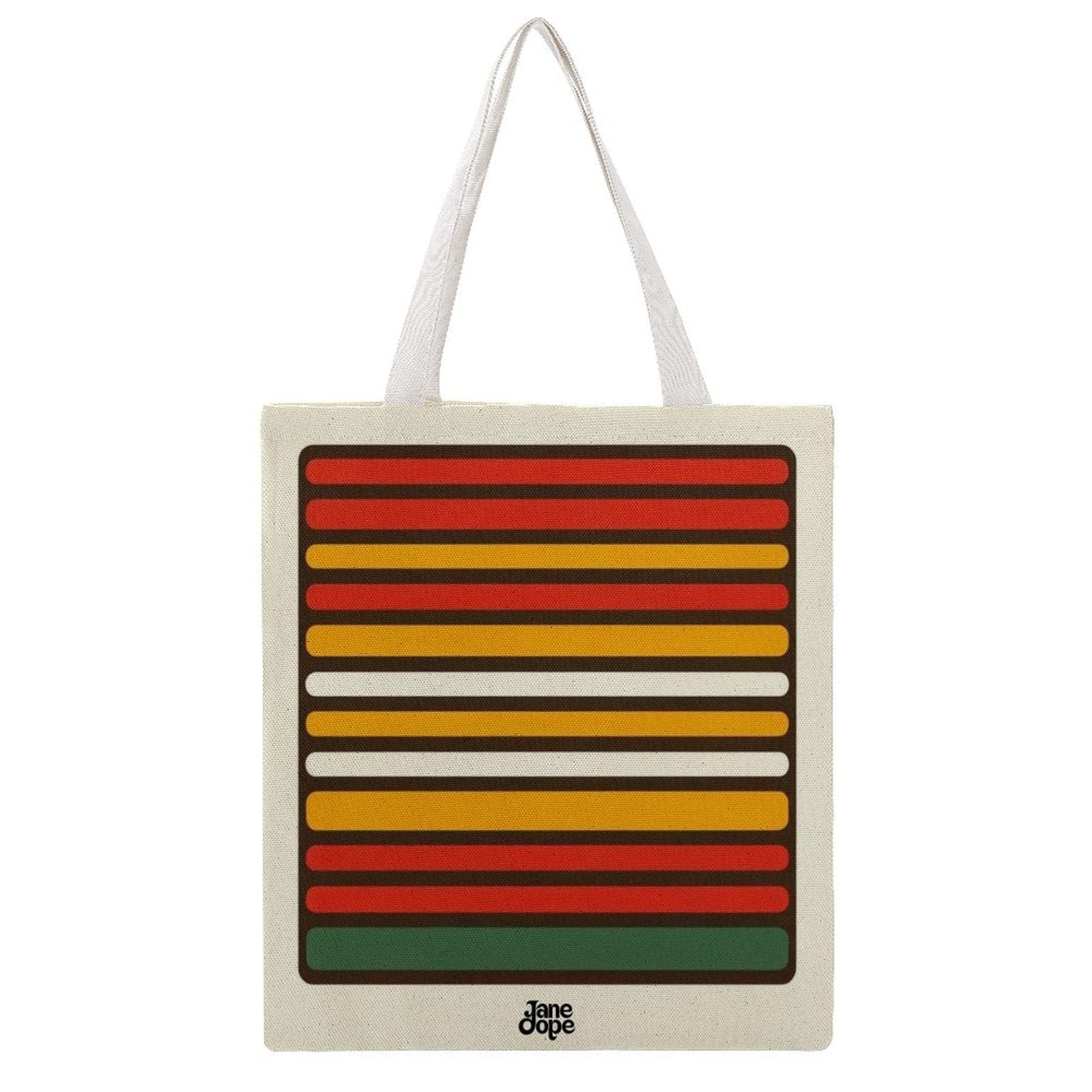 56 HOPE Canvas Tote Bag Ivory white 38×41cm Tote Handbags (1642)