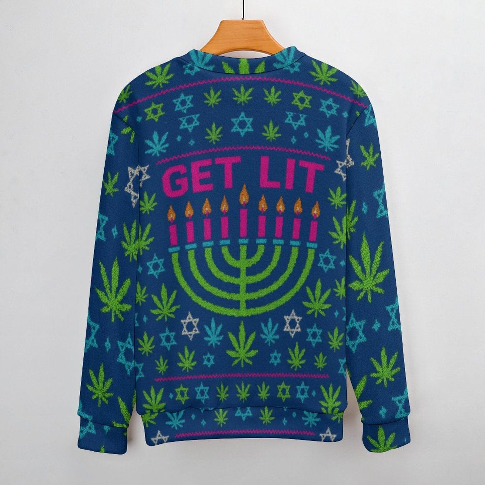 Get Lit Hannukah Sweatershirt Sweatshirt