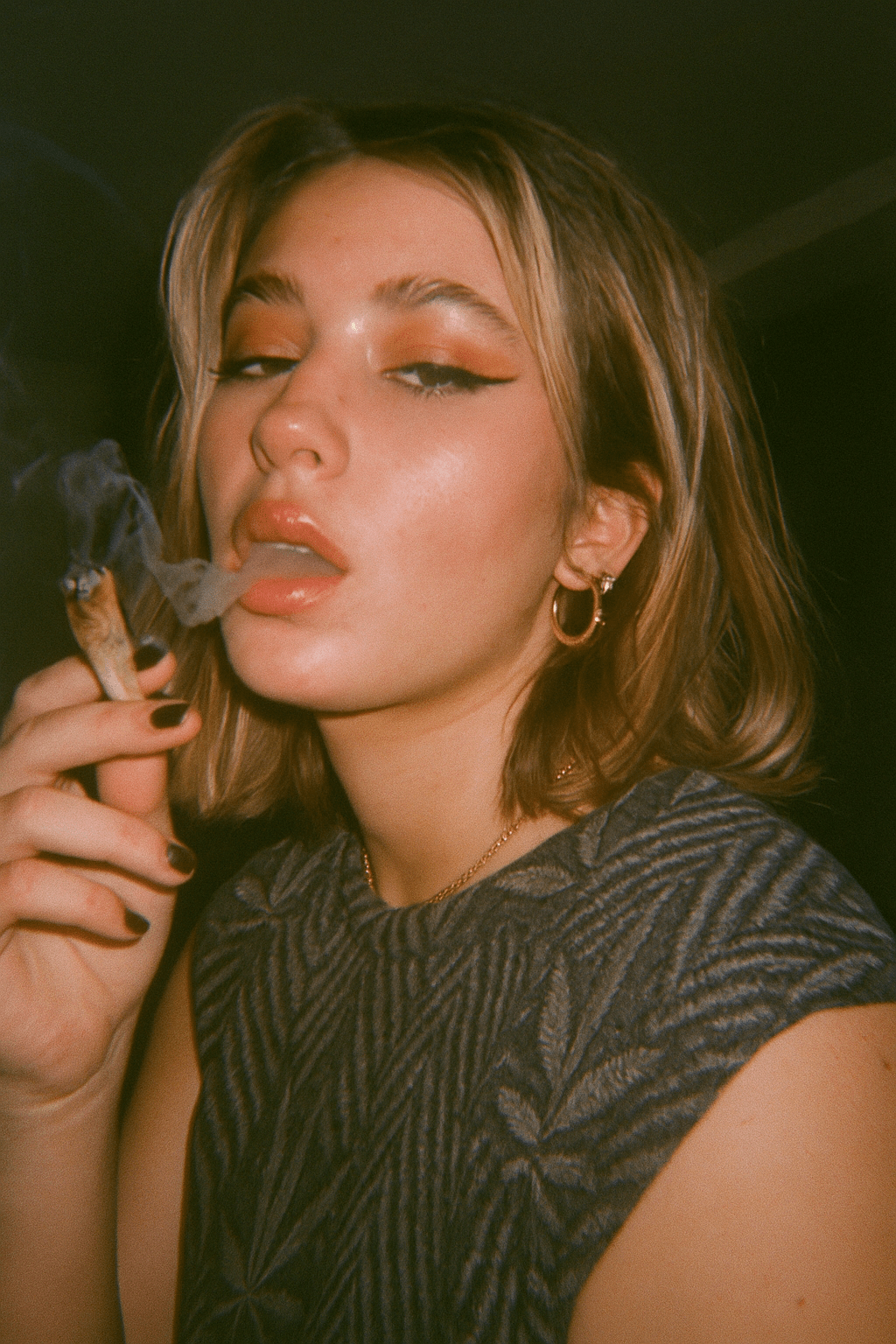 Herbingbone Knit vibe Tank vest